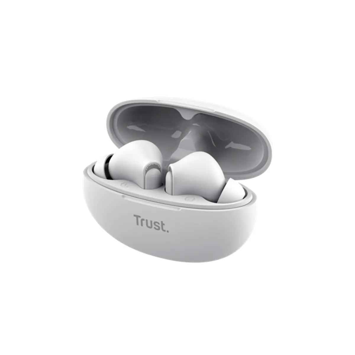 Trust 25173 Yavi ENC True Wireless fülhallgató fehér Bluetooth USB-C 12 mm 8 ohm 20-20000 Hz beépített mikrofon #3