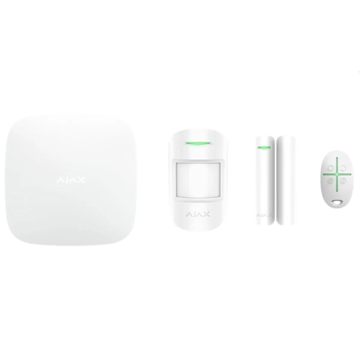 Ajax 20290 StarterKit Plus fehér felületre szerelhető beltéri központ 868MHz Jeweller 230Vac #1