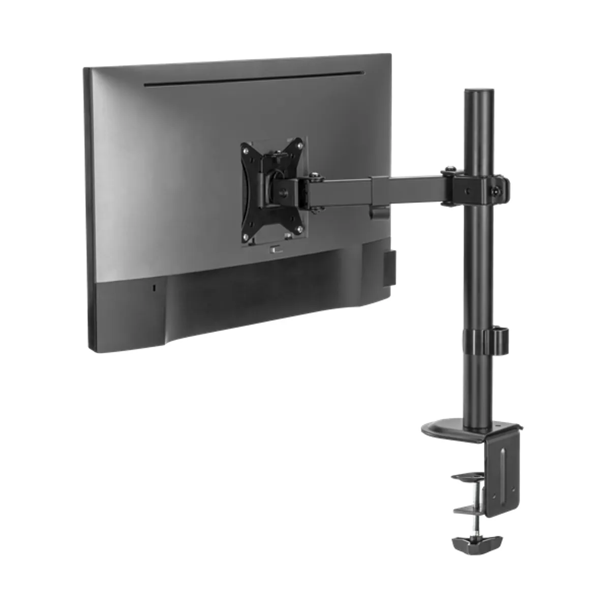 SBOX LCD-351/1-2 dönthető, forgatható asztali monitor konzol 17"-32" 9 kg VESA 75x75;100x100 kábelrendező #4
