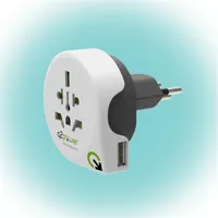 Q2POWER 1.10021 Q2WCH-USB világ Svájc utazó adapter #1