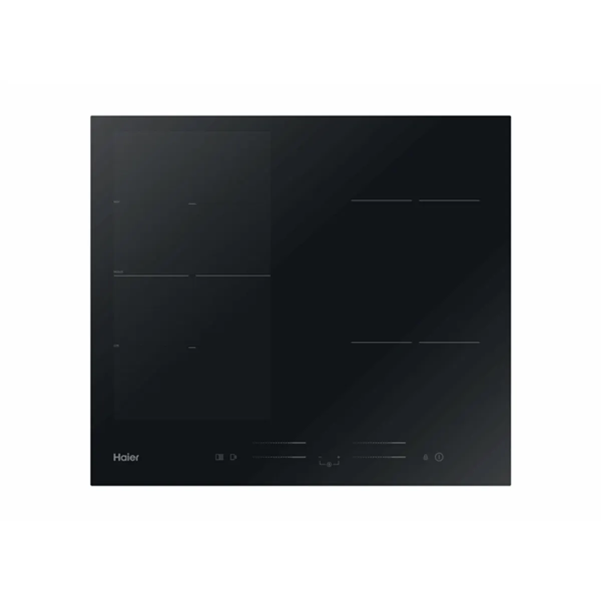 Haier 33802772 Series 4 indukciós főzőlap 4 zóna érintőkijelző időzítő zóna egyesítés fekete 560x490 #1