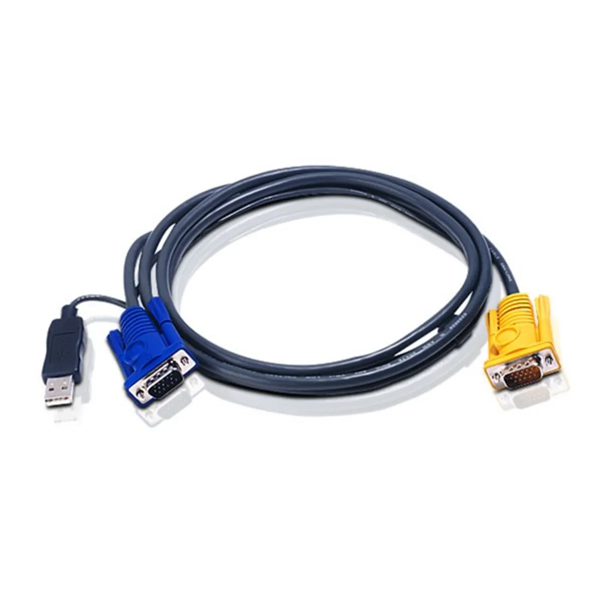 ATEN 2L-5203UP KVM kábel HDB-15, USB A és SPHD-15, VGA, 3 m #1