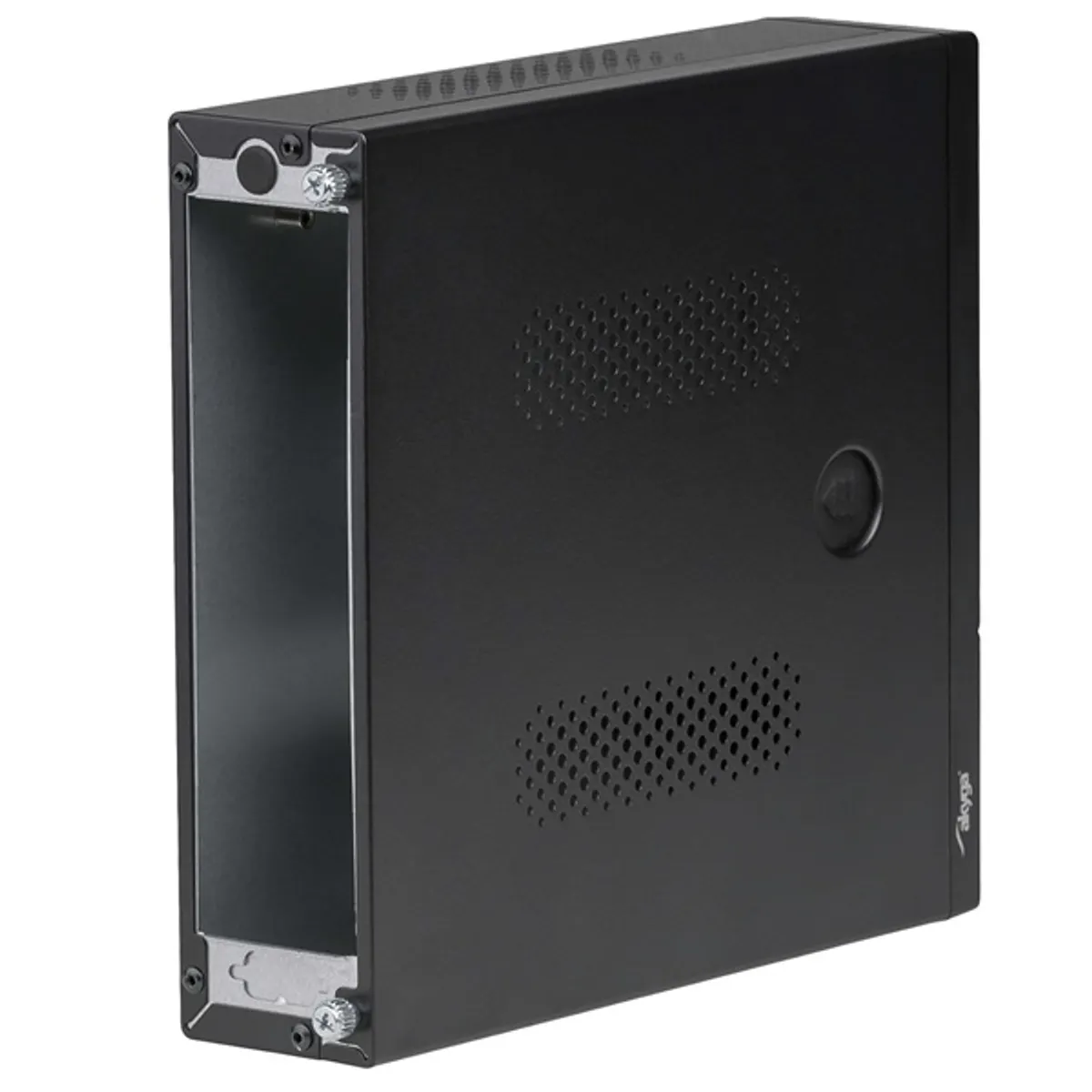 AKYGA AK-100-01BK mini-ITX fekete 1x 3,5 belső 60W tápegység #5