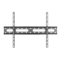 SBOX PLB-2546F-2 fix fali konzol acél fekete 37"-80" 200x200-600x400 45 kg #2