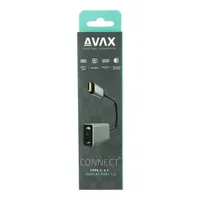 AVAX AVAX AD605 AD605 Type-C 3.1-DisplayPort 1.2 adapter ezüst #5