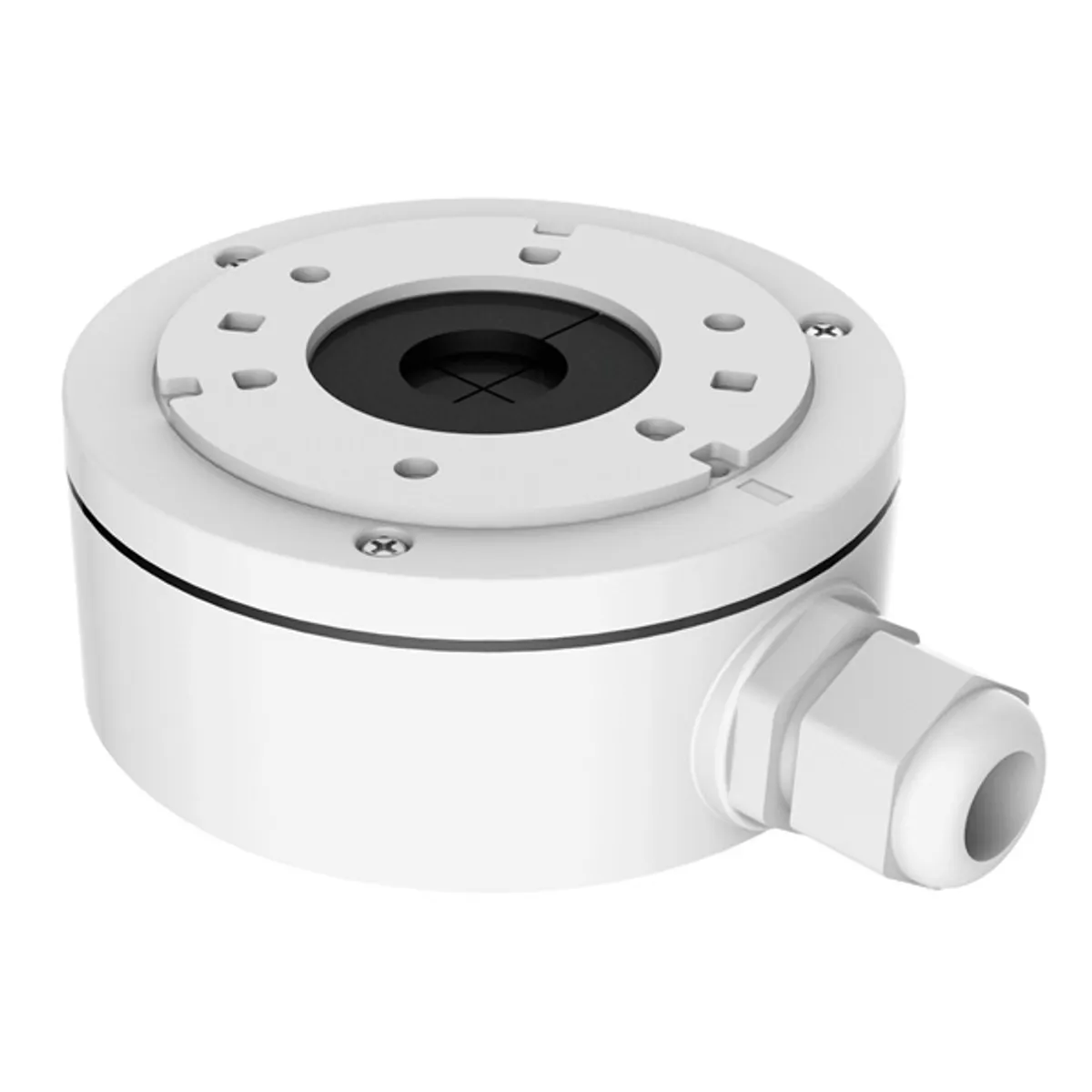 PRC PRC-1280ZJ-XS 1280ZJ-XS alumínium kötődoboz fehér kültéri kompatibilis Hikvision és HiLook kamerákhoz #1