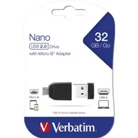 Verbatim 49822 Store n Stay 32GB USB 2.0 kupakos műanyag USB flash meghajtó Type A 10 MBps olvasás 3 MBps írás #4