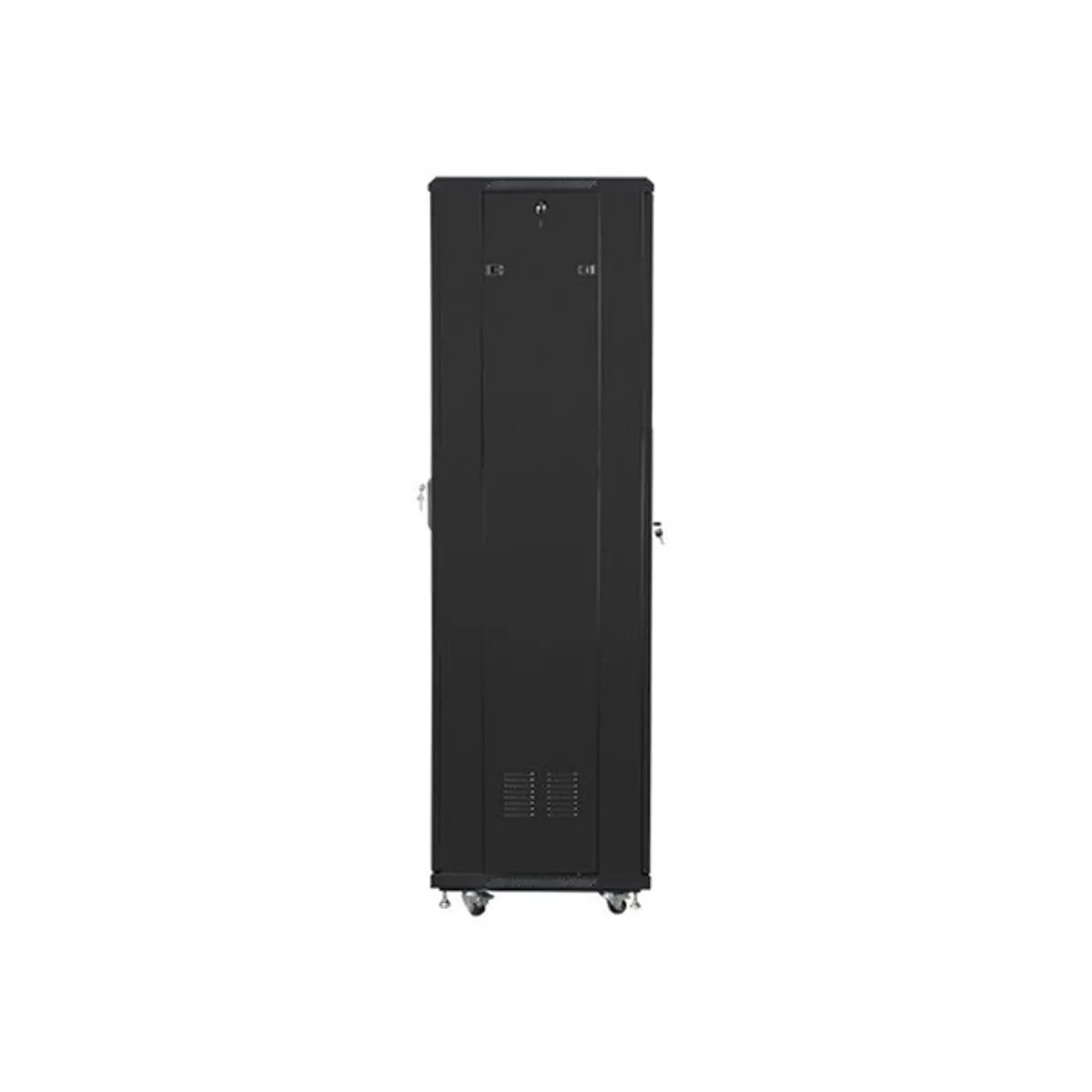Lanberg FF01-6642-12B 42U 19" 600x600 fekete üvegajtós #5