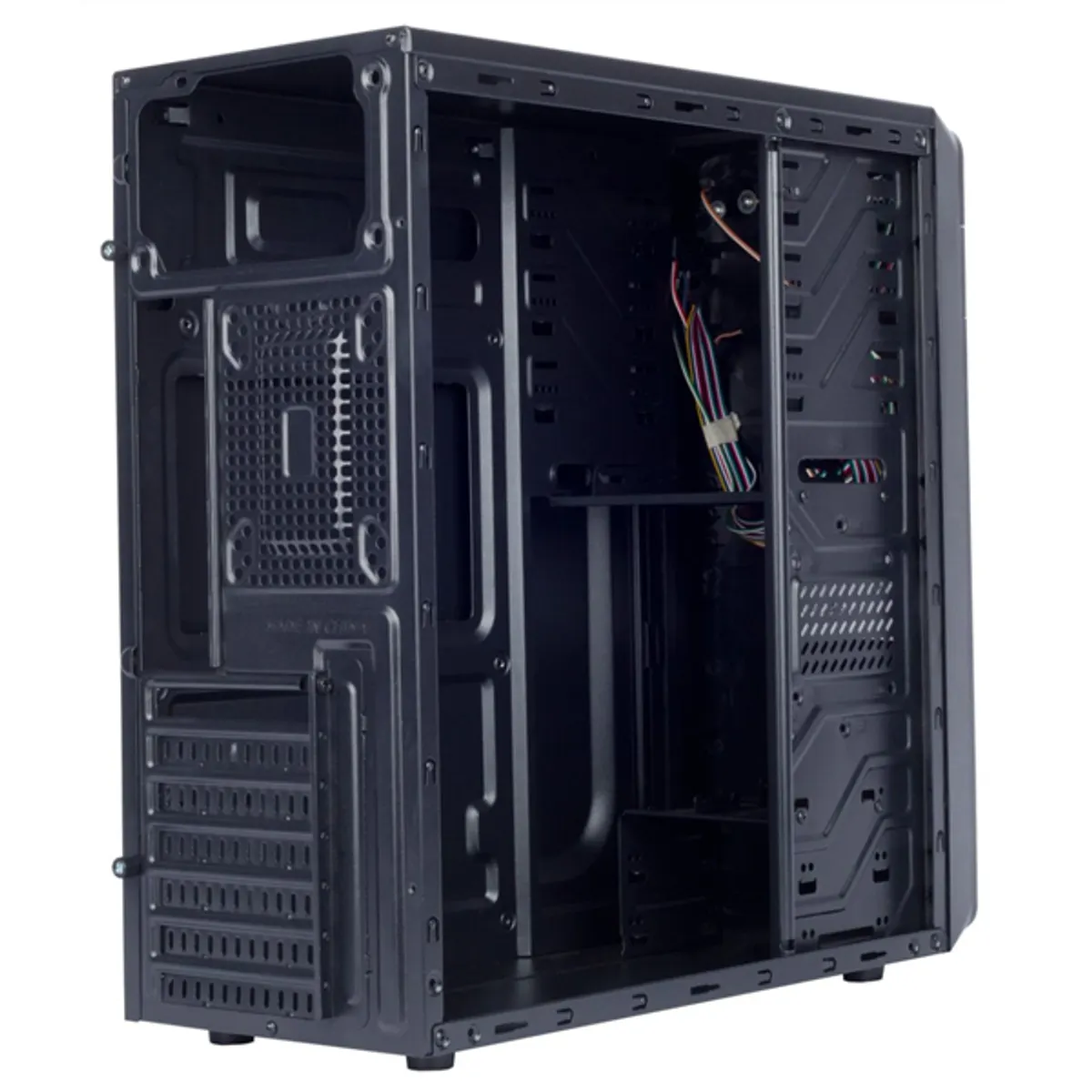 SPIRE SPO1632B-4U3 SUPREME 1632B ATX fekete táp nélküli ház #4