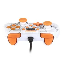 KONIX KX-NAR-SW-PAD-WHI Naruto Nintendo Switch és PC vezetékes kontroller fehér 3m USB #2