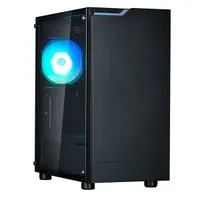 ZALMAN T4 PLUS BLACK Spectrum RGB mATX edzett üveg ARGB 320 mm VGA 157 mm CPU hűtő