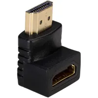 Akyga AK-AD-01 HDMI-M HDMI-F 90 fokos adapter aranyozott dugók #2