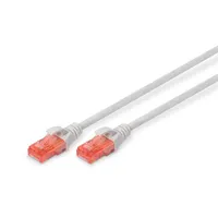 Digitus DK-1617-100 U-UTP patch kábel CAT6 szürke 1000 cm RJ45-RJ45