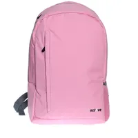 ACT!IVE SBP-044-PK SBP-044 rózsaszín hátizsák laptop tablet zseb, oldalsó kulacstartó, párnázott hátrész hordozófogantyú univerzális kompatibilitás