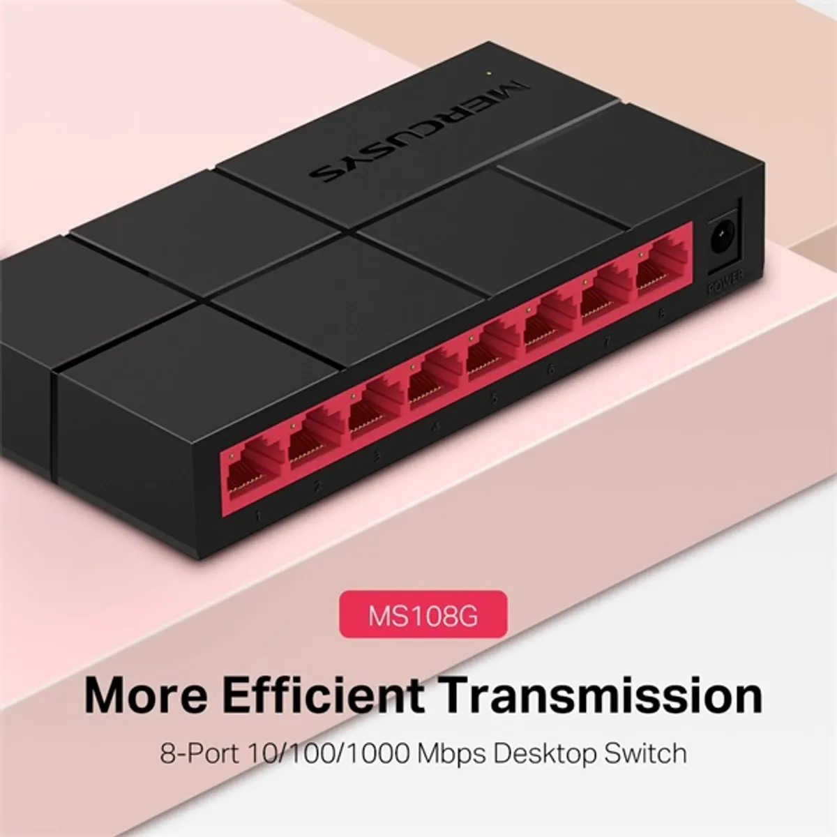 MERCUSYS MS108G 8-portos gigabites asztali switch nem menedzselhető #2