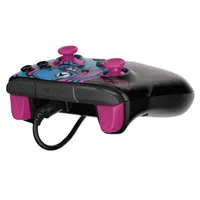 PDP 049-023-CDMP Rematch Glow kontroller fekete vezetékes 11 gomb PC Xbox One Xbox Series kompatibilis sötétben világít 250 cm #9