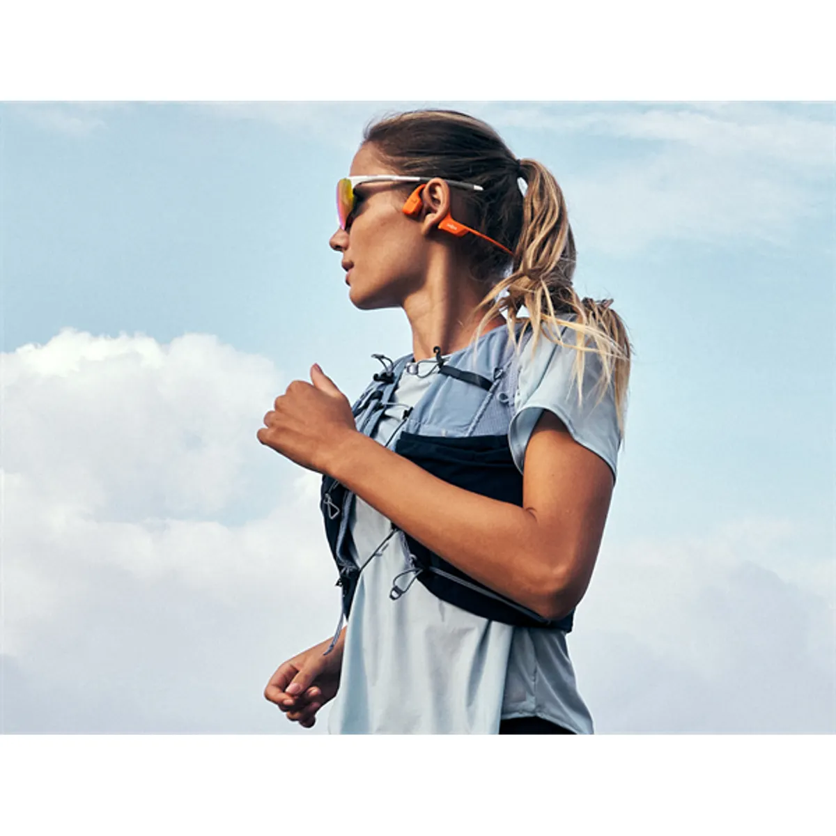 Shokz S821-MN-OR OpenRun Pro2 Mini csontvezetéses bluetooth narancssárga IP55 12 óra USB-C #4