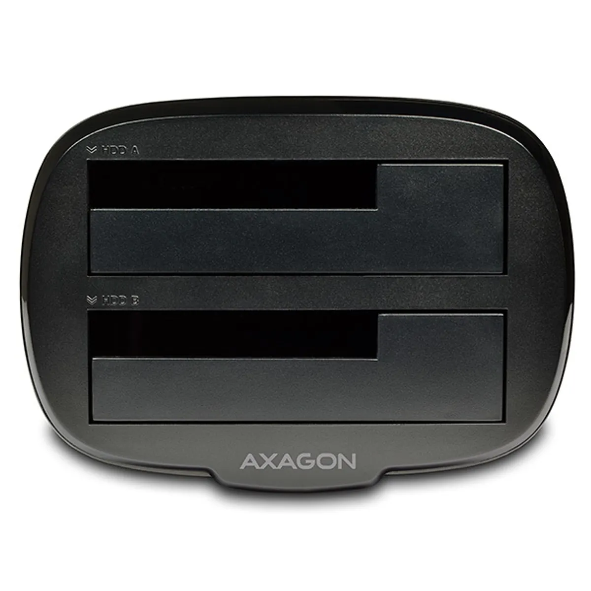 AXAGON ADSA-ST Dual HDD dokkoló USB 3.0 2,5" és 3,5" SATA 6G UASP klónozás alumínium fekete külső #3