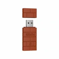 8BitDo RET00311 USB Wireless Adapter 2 barna kompatibilitás Nintendo Switch, Switch 2 Xbox One Xbox Series X S