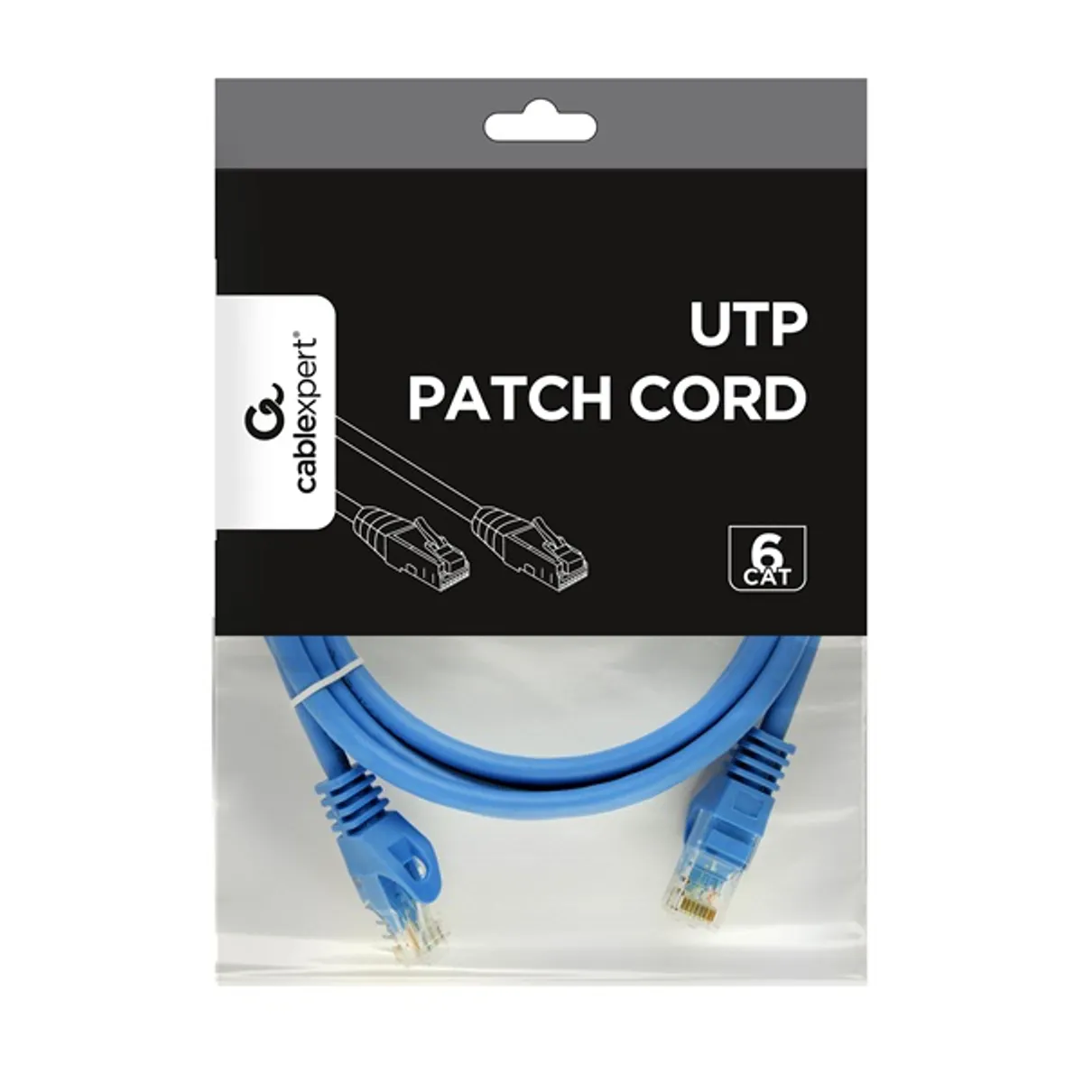 Gembird PP6U-2M/B UTP Cat6 patch kábel 2 m kék RJ45 #3