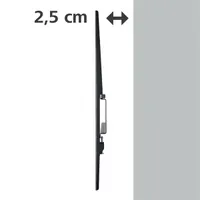 Hama 00220811 fitv fix falikonzol 600x400 fekete 32"-75" #2