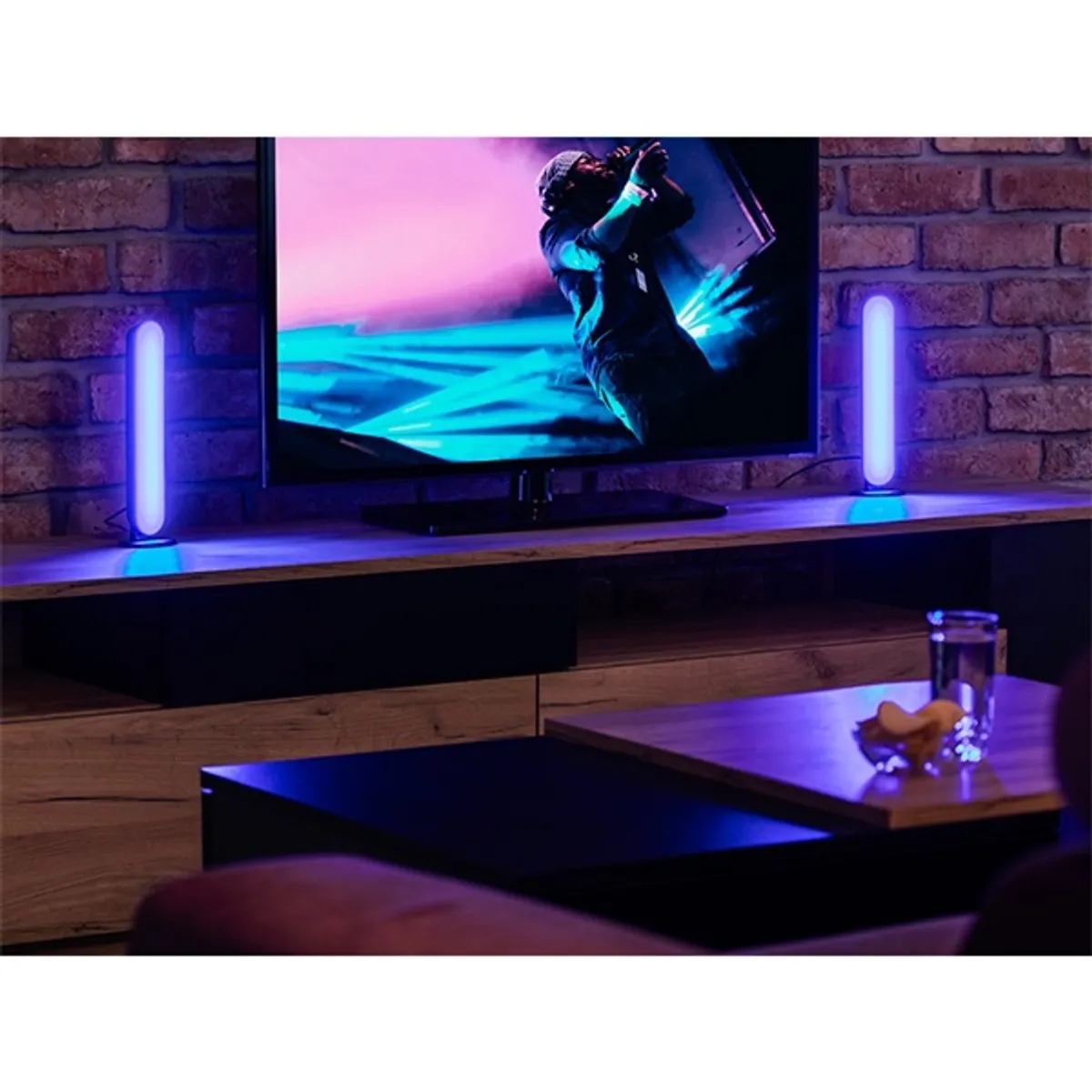TRACER TRAOSW47245 Ambience Smart Flow rgb asztali lámpa szett 5W led integrált 12 háttérvilágítási mód fekete #7