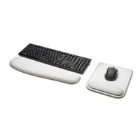 Kensington K50437EU ErgoSoft csuklótámaszos egérpad szürke 195x210 mm műbőr #5