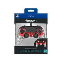Nacon 2804955 kontroller ps4 kompatibilis érintőpad 3.5 mm fejhallgató csatlakozó 2x vibrációs motor pc kompatibilis xinput