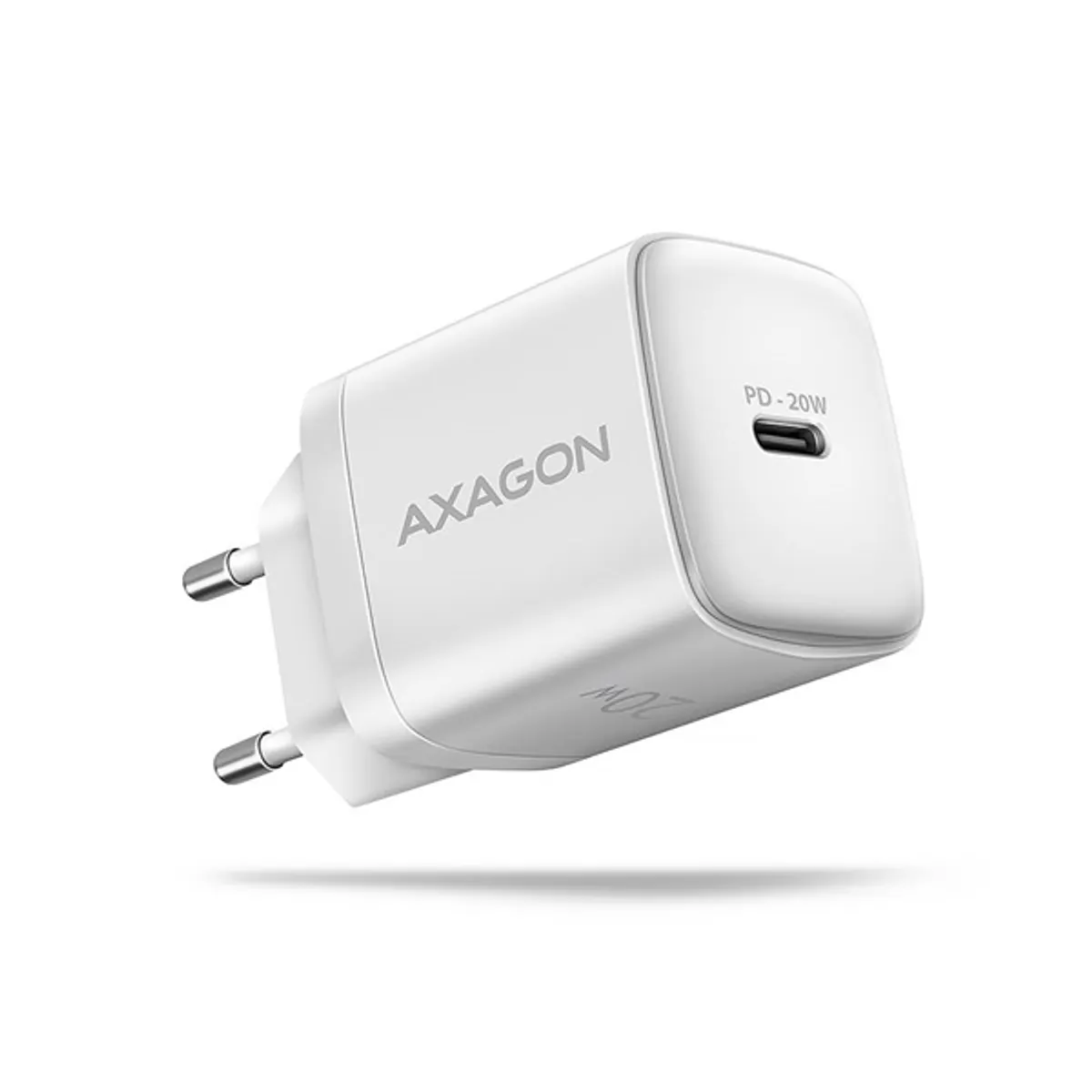 AXAGON ACU-PD20W PD3.0 QC4 USB-C töltő fehér univerzális 20W #1