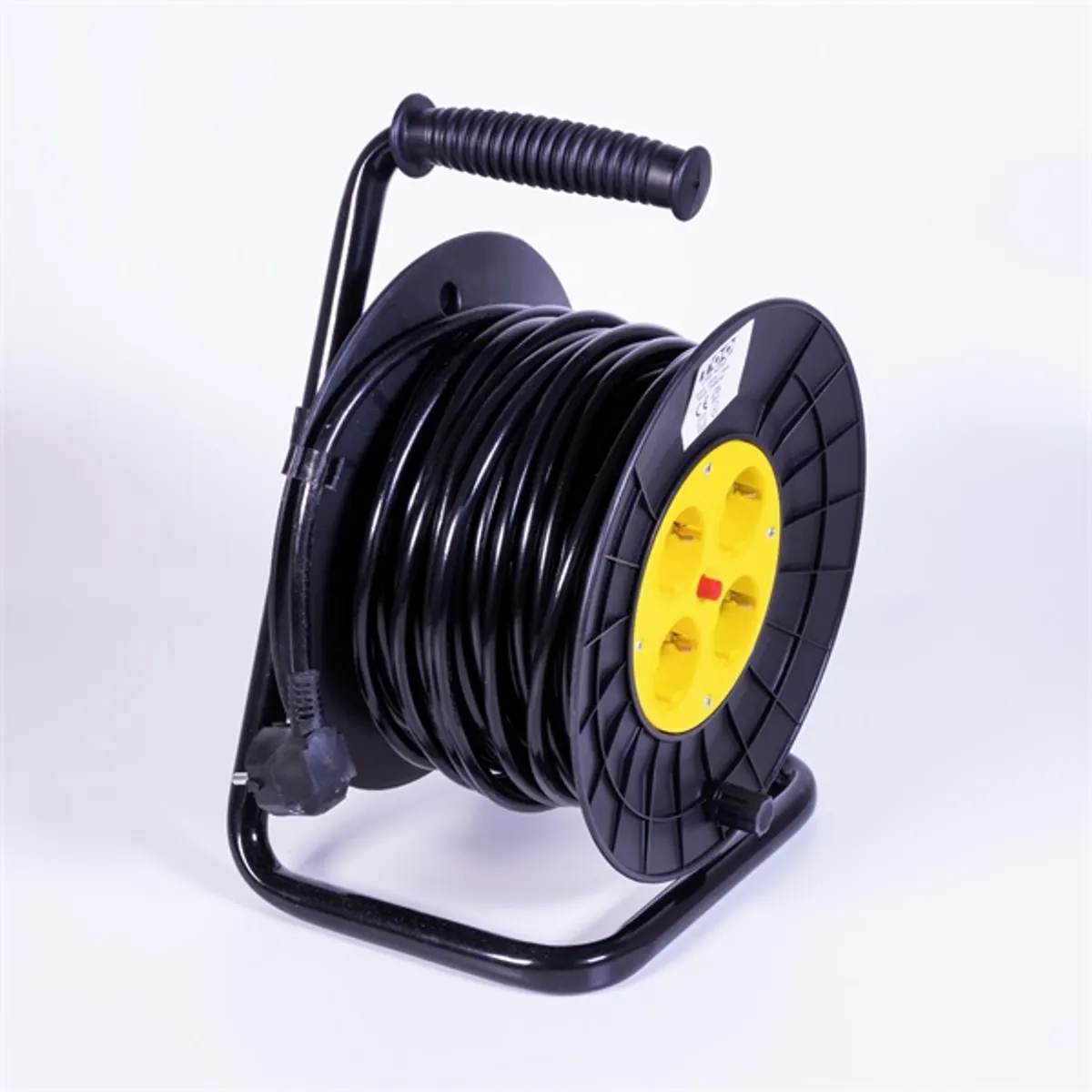 TOO CRB-4300 kábeldob 4 aljzat 30 m 3x1.5mm2 fekete Schuko #2
