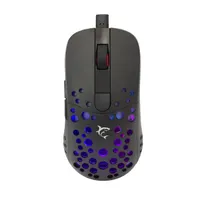 White Shark WS GM-9004-2 Tristan fekete 12800 dpi 6 gomb USB RGB világítás 180 cm