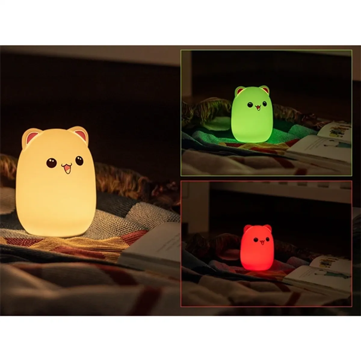 Tracer TRAOSW47254 Teddy Bear éjszakai lámpa RGB LED, távirányító, 5 színtónus, 4 világítási mód #7