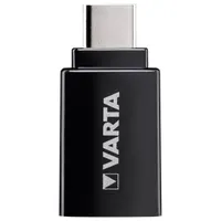 VARTA 57946101401 usb-a-usb-c adapter fekete