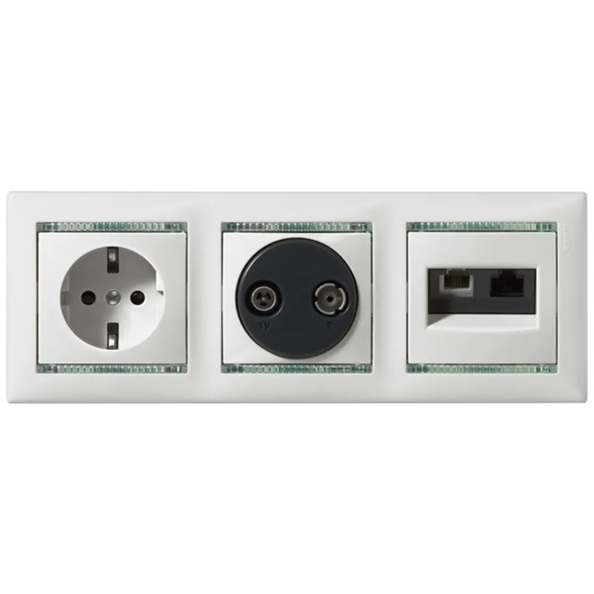 Legrand 774180 Valena elefántcsont cat5e utp csatlakozóaljzat #1