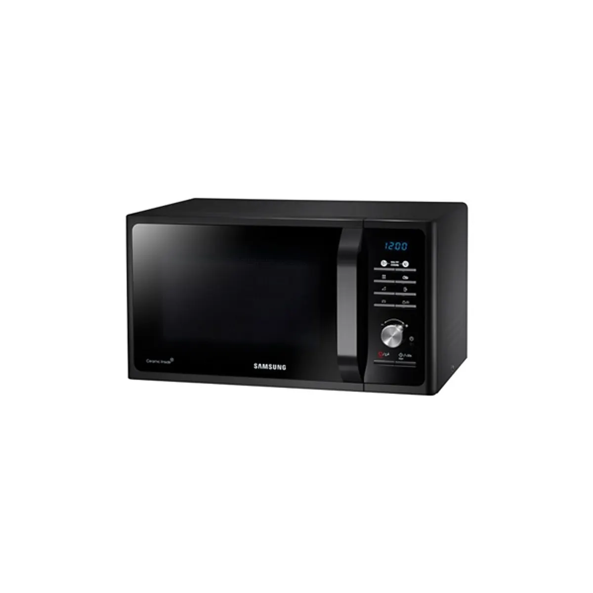 SAMSUNG MG23F301TAK/EO Mikrohullámú sütő 23 L 1100 W fekete kerámia belső bevonat LED kijelző érintőgombos vezérlés grill #2