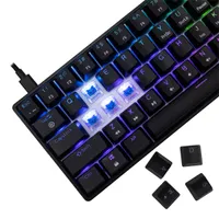 White Shark WS GK-004123B-BL-HU Shinobi 2 fekete, kék kapcsoló mechanikus gamer billentyűzet #3