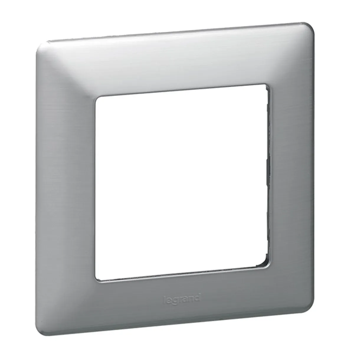 Legrand 754151 Valena Life dekor 1-es keret Inox IP20 #1
