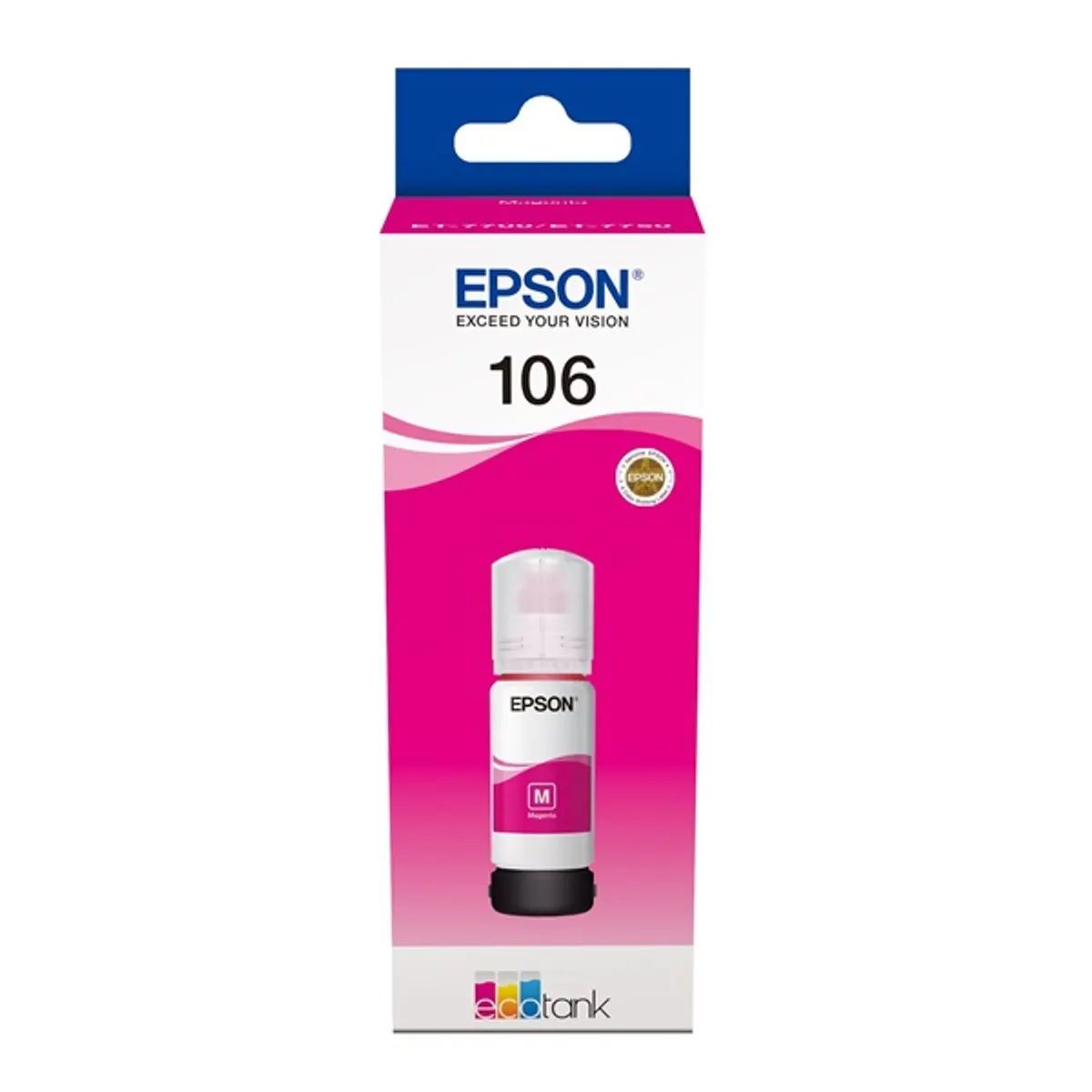 EPSON C13T00R340 EcoTank 106 tintapatron magenta 70ml #3