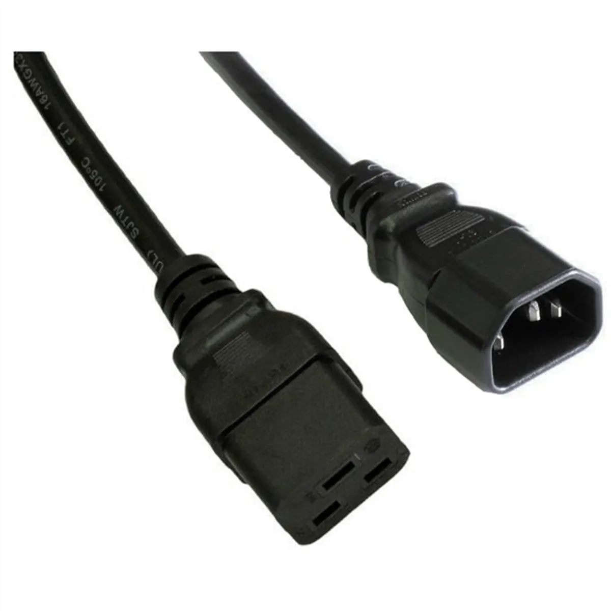 AKYGA AK-UP-02 Tápkábel 1,8 m IEC C14-C19 Fekete #1