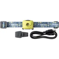 VARTA 18631201401 H30R LED sárga IPX4 300lm 21h Li-Polymer 1m USB töltőkábel #4