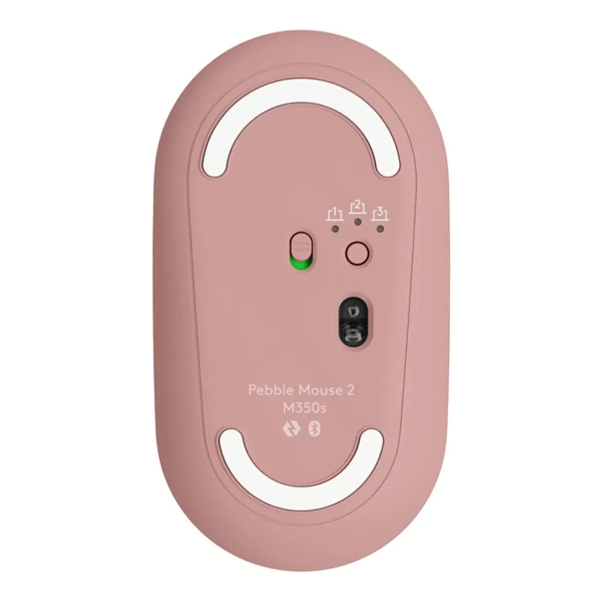 Logitech 910-007014 Pebble Mouse 2 M350s rózsaszín Bluetooth 4000 dpi 3 gombos halk kattintás és görgő #5