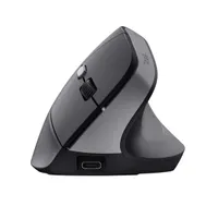 Trust 25145 Bayo II vertikális ergonómikus vezeték nélküli egér fekete 2400 dpi 2,4 GHz USB vevőegység #5