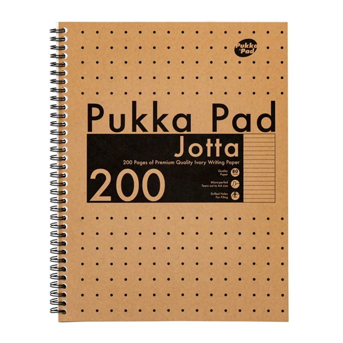 Pukka Pad A15548081 spirálfüzet A4 200 oldalas vonalas FSC karton fedél 3 db #1