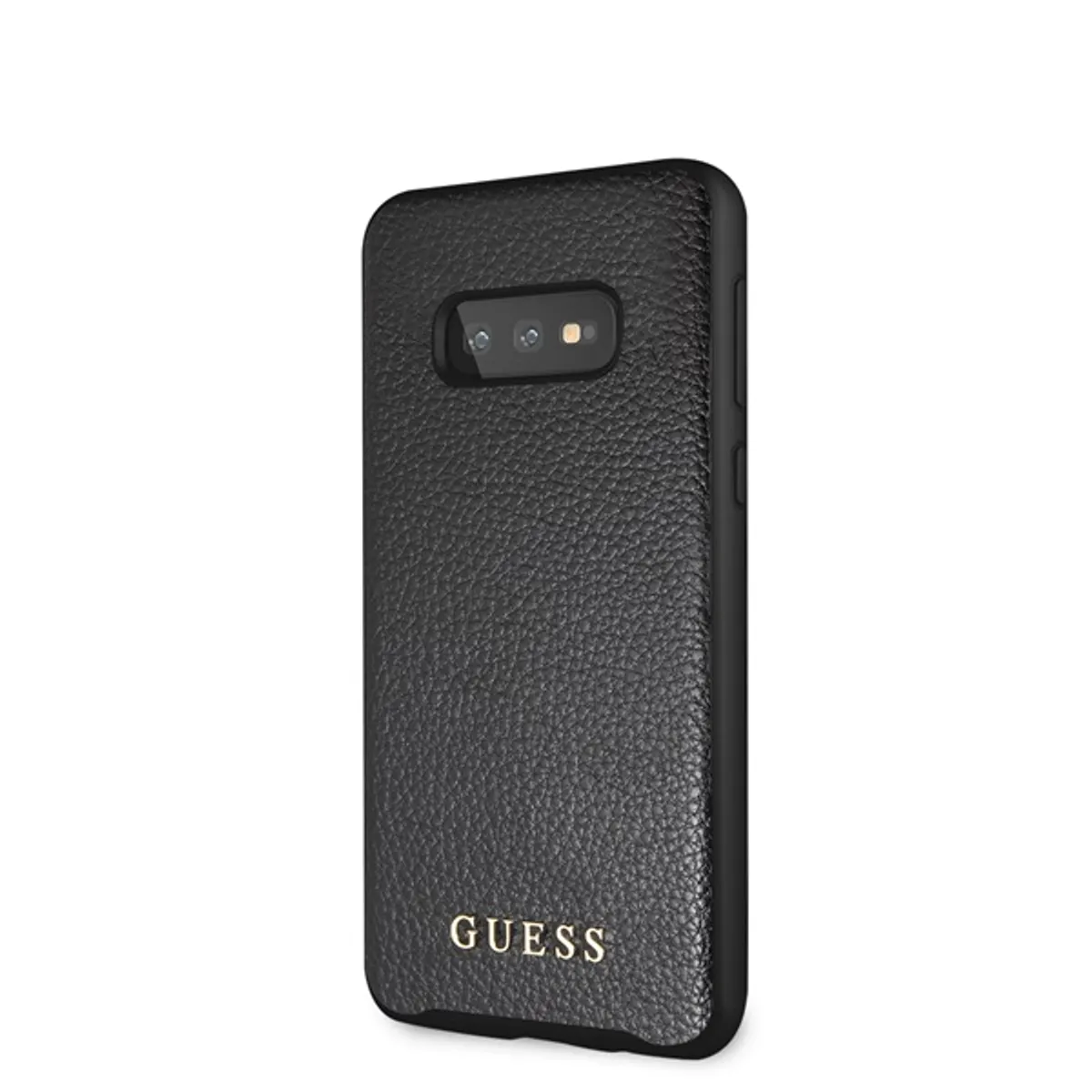 GUESS GUHCS10LIGBLK tok műbőr fekete mintás Samsung Galaxy S10 Lite #1