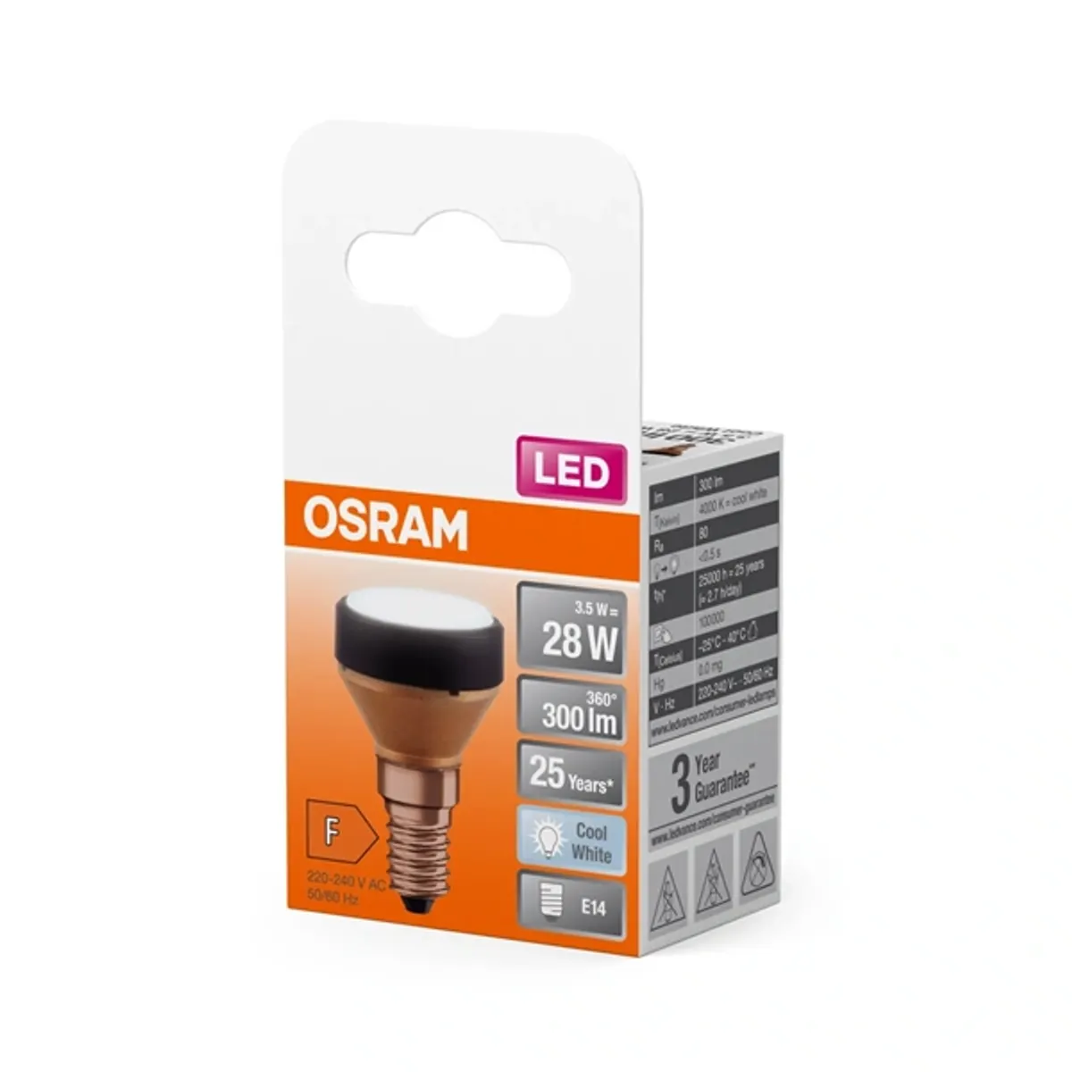 Osram 4099854356803 Led star flat frosted 28 E14 4W 300lm 4000K IP20 Filament #2