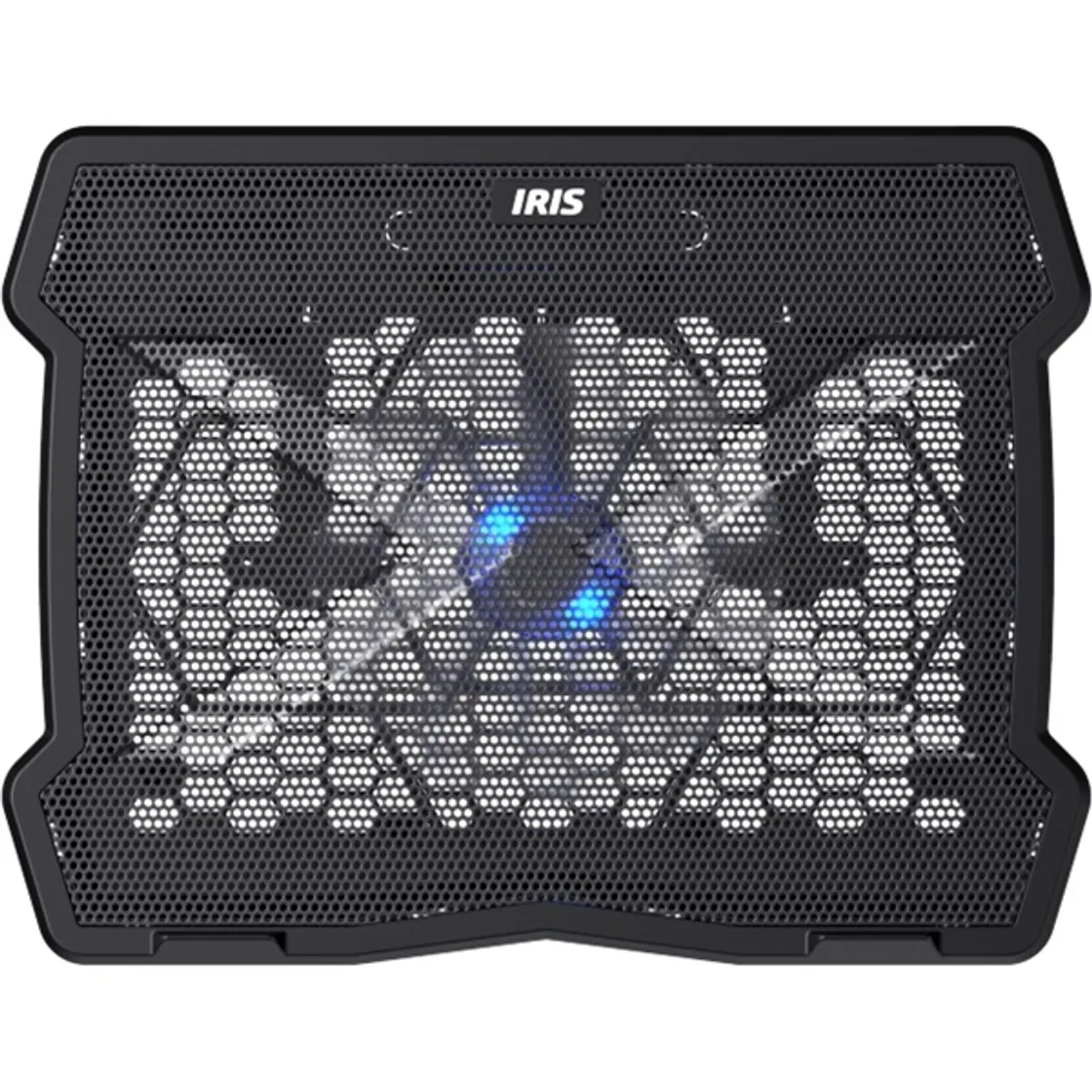 IRIS L-13 notebook hűtőpad 125 mm 1 ventilátor 5V fekete műanyag max 15.6" #1