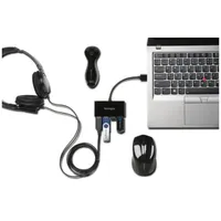 Kensington K39121EU UH4000 USB 3.0 4-port hub táp nélküli #3