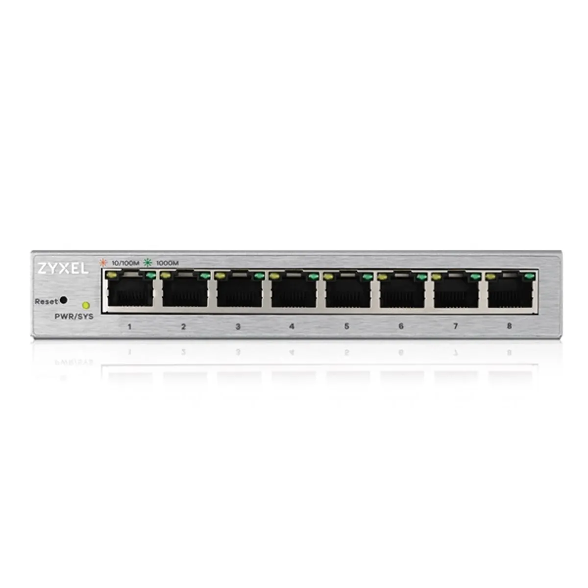 ZYXEL GS1200-8-EU0101F GS1200-8 webmenedzselt kapcsoló 8-port Gigabit VLAN QoS IGMP snooping Jumbo frames 9000 #2