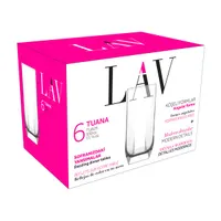 LAV LV-TUA25F Tuana long drink koktélos pohár készlet 0,33 l üveg átlátszó