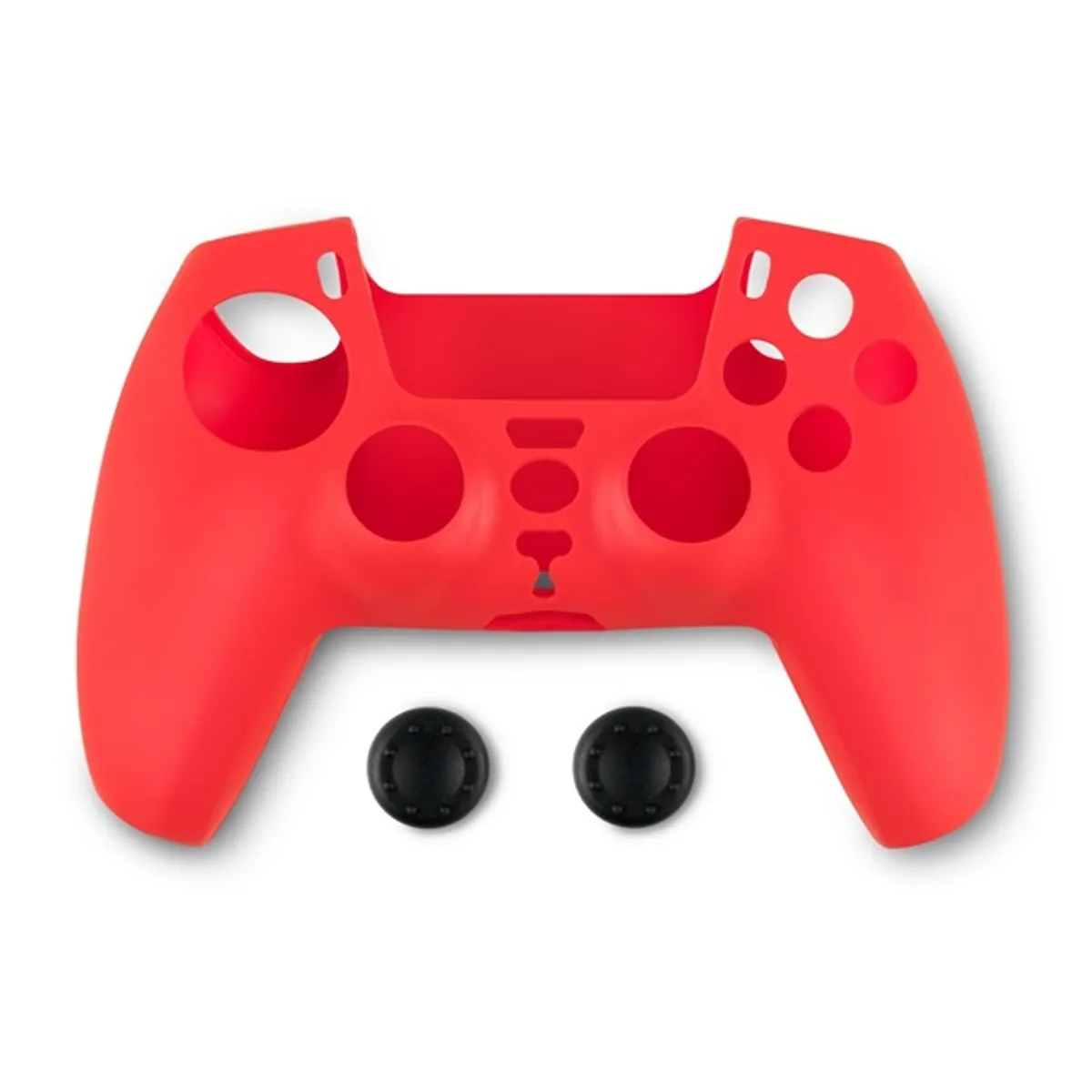 Spartan Gear 2808149 PS5 kontroller szilikon védő 2 analóg kar védő piros #1
